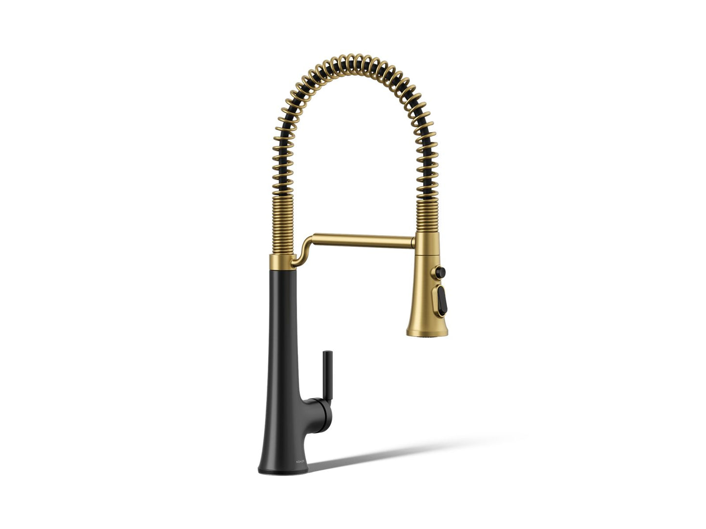Kohler Tone Semi-Pro Kitchen Faucet (Brushed Moderne Brass)