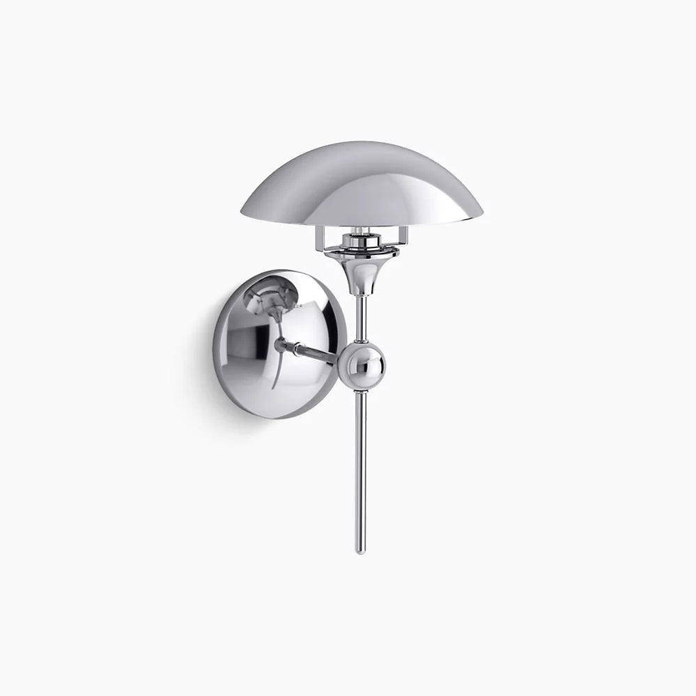 Vorleigh 1 Light Sconce (Polished Chrome)