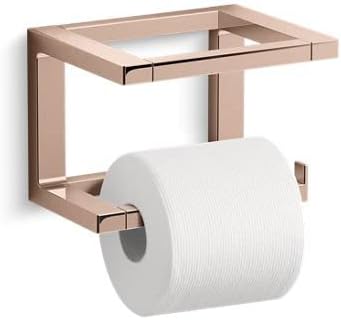 Kohler Draft Toilet Tissue Holder (Rose Gold)