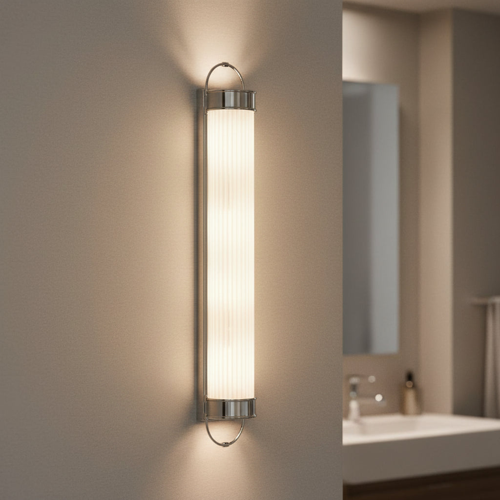 Kohler Terret 4 Light Bath Bar (Polished Nickel)