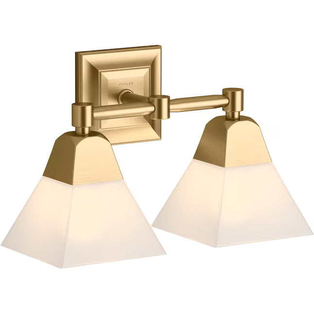 Kohler Memoirs 2 Light Vanity (Moderne Brushed Gold)