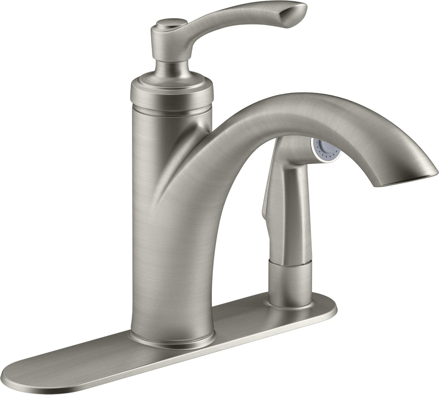 Kohler Linwood Kitchen Faucet with Integrated Spray (Vibrant Stainless)