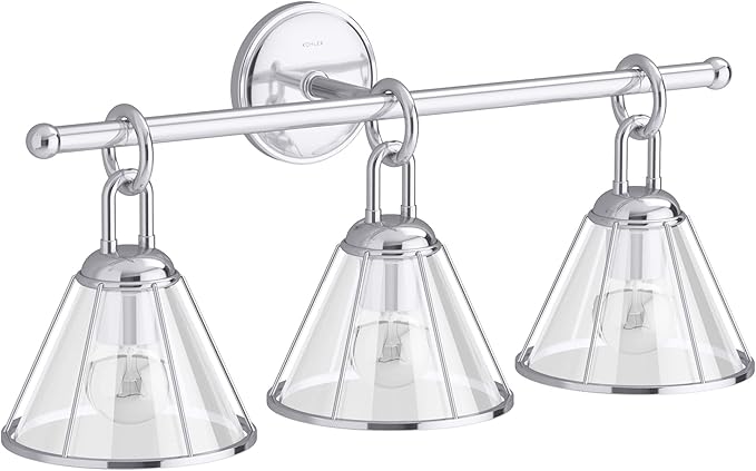 Terret 3 Light Sconce (Polished Chrome)