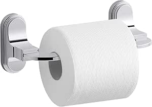 Industrial Toilet Paper Holder (Polished Chrome)