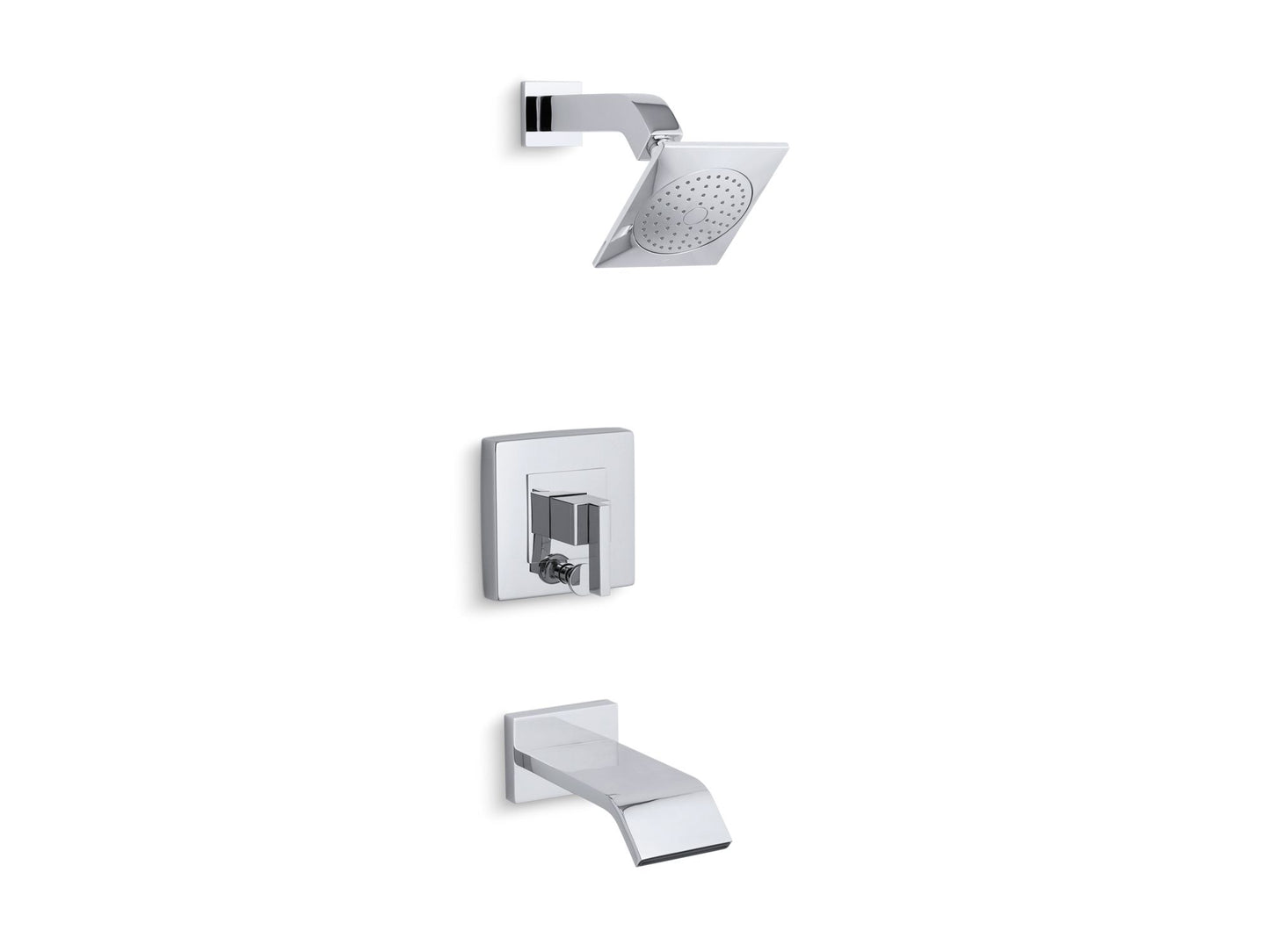 Kohler Loure Rite-Temp Bath/Shower Trim (Polished Chrome)
