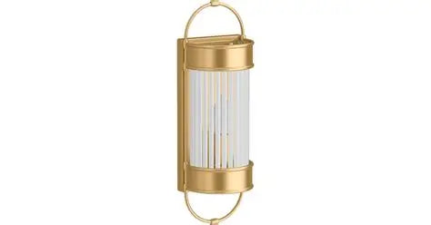 Terret 1 Light Bath Bar (Brushed Moderne Brass)