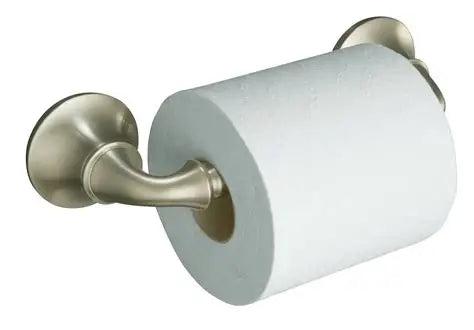 Kohler Forte Sculpted Toilet Paper Holder (Brushed Nickel)