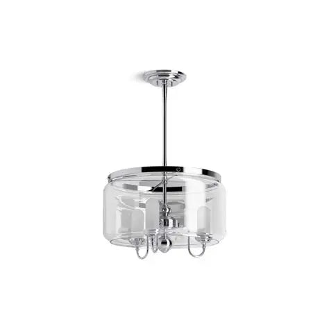 Artifacts 3 Light Drum Chandelier (Oil-Rubbed Bronze)