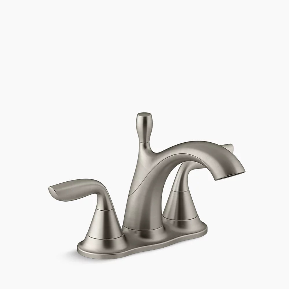 Kohler Willamette Center-Set Faucet (Brushed Nickel)