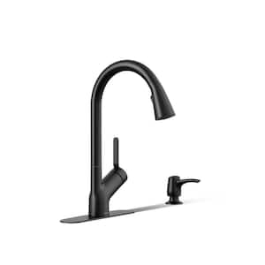 Kohler Setra Touchless Kitchen Pulldown Faucet (Matte Black)