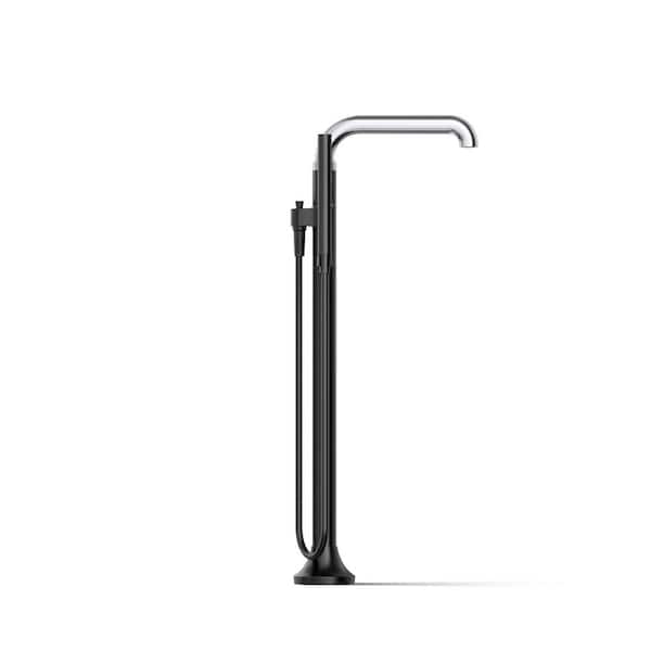 Kohler Tone Freestanding Bath Faucet Trim (Carbon Black)