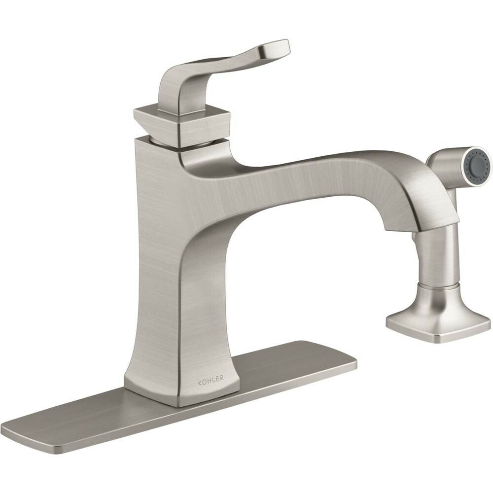 Kohler Rubicon 1 Handle Kitchen Faucet (Vibrant Stainless)