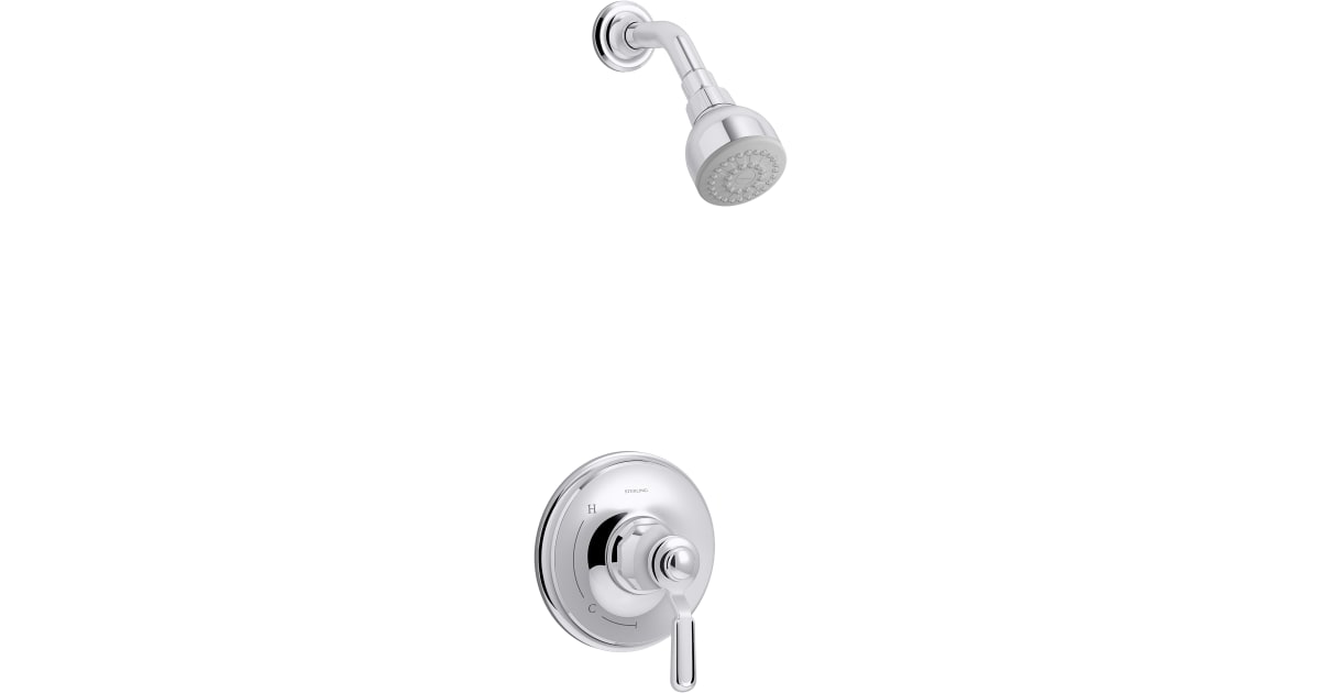 Kohler Ludington Rite-Temp Shower Trim (Polished Chrome)