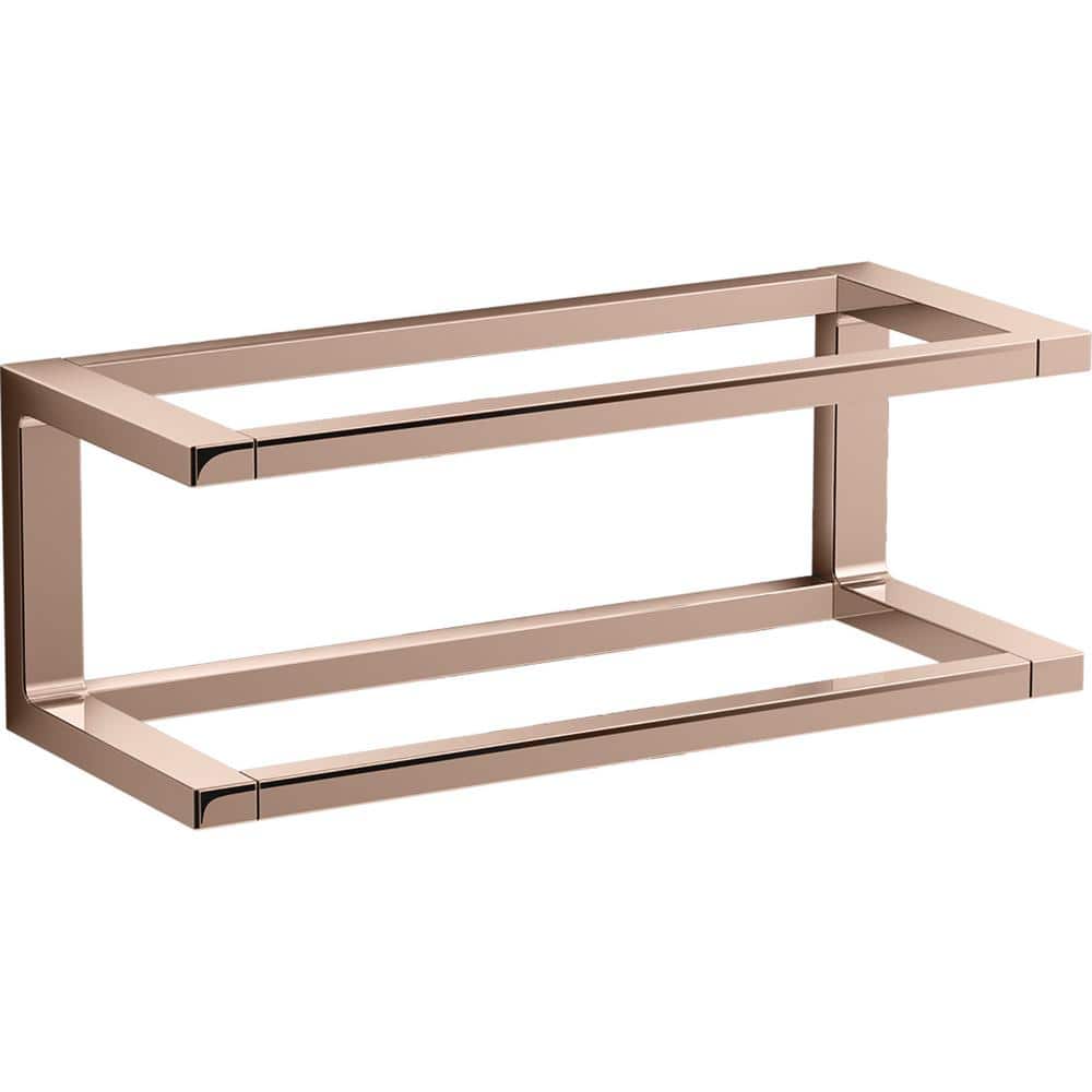 Kohler Draft 12 Inch Frame Faucet (Rose Gold)