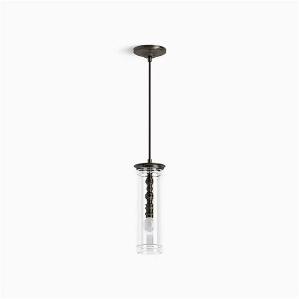 Damask 1 Light Pendant (Oil-Rubbed Bronze)