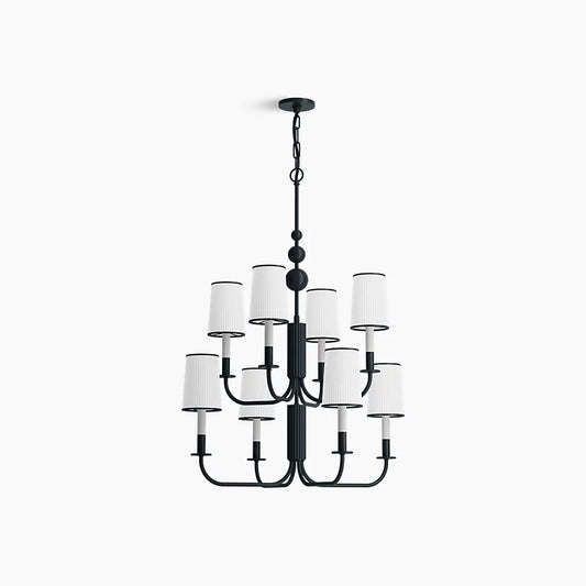 Kohler Tresdoux 8 Light Chandelier (Gunmetal)