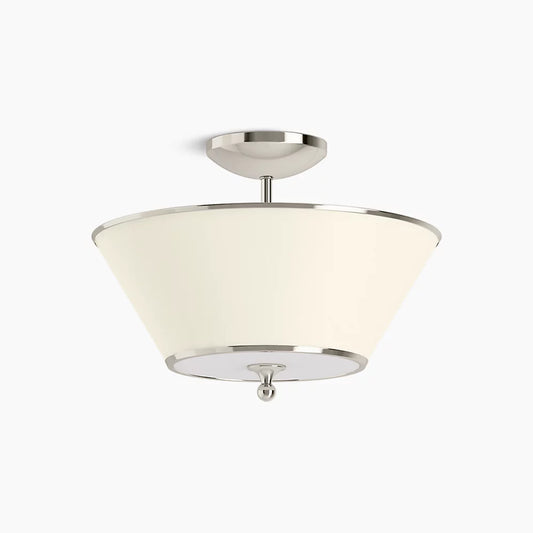 Kohler Parohn 2 Light Flush Mount (Polished Nickel)