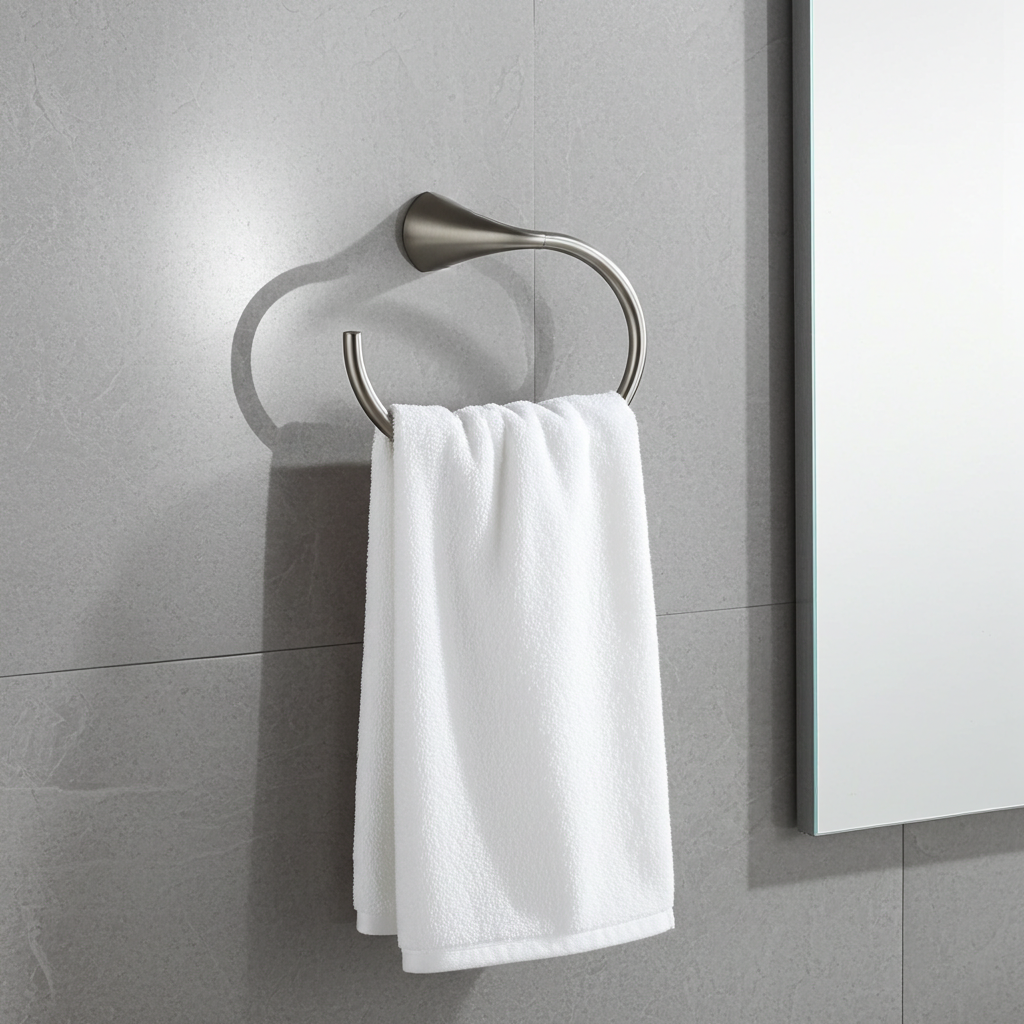 Kohler Alteo Towel Ring (Vibrant Brushed Nickel)