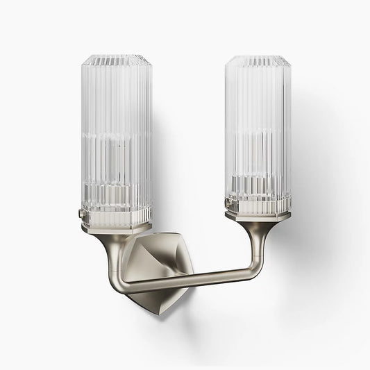 Kohler Occasion 2 Light Sconce (Brushed Nickel)