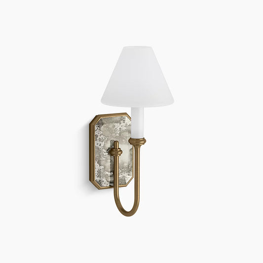 Kohler Celano 1 Light Sconce (Brushed Brass)