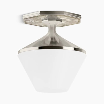Celano 2 Light Flush Mount (Polished Nickel)