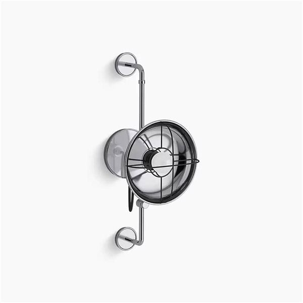 Modern Farm 1 Light Sliding Sconce (Polished Chrome)