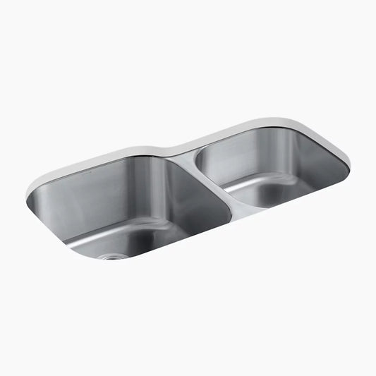 Kohler Undertone Preserve Double XL Med Sink (Stainless Steel)