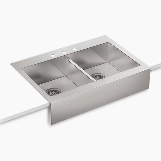 Kohler Vault 36" Apron Front Sink (Stainless Steel)
