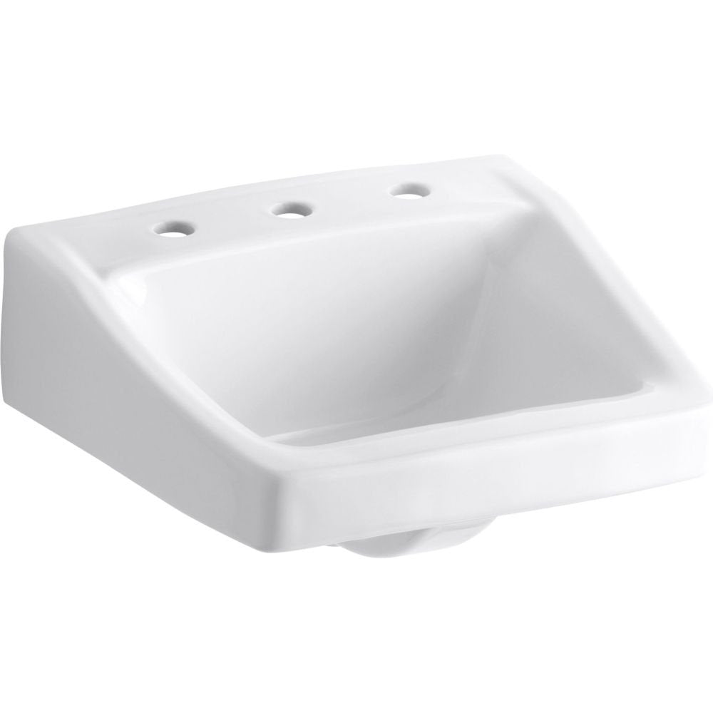 Kohler Chesapeake Wall-Mount Bathroom Sink (White)
