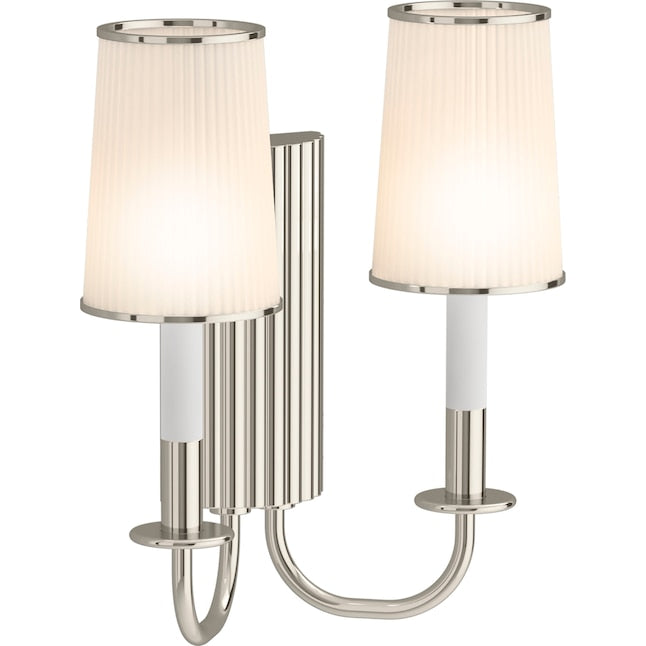 Kohler Tresdoux 2 Light Sconce (Polished Chrome)