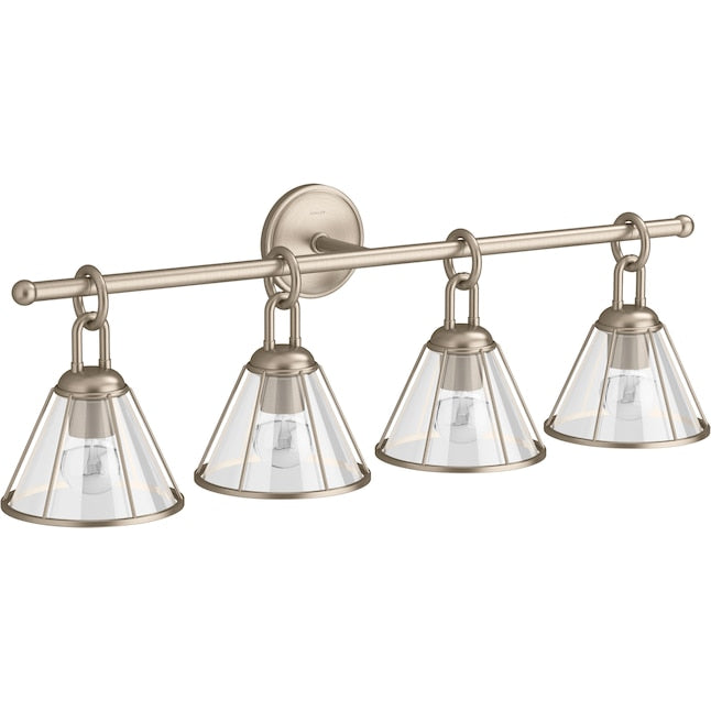 Kohler Terret 4 Light Sconce (Vibrant Brushed Nickel)