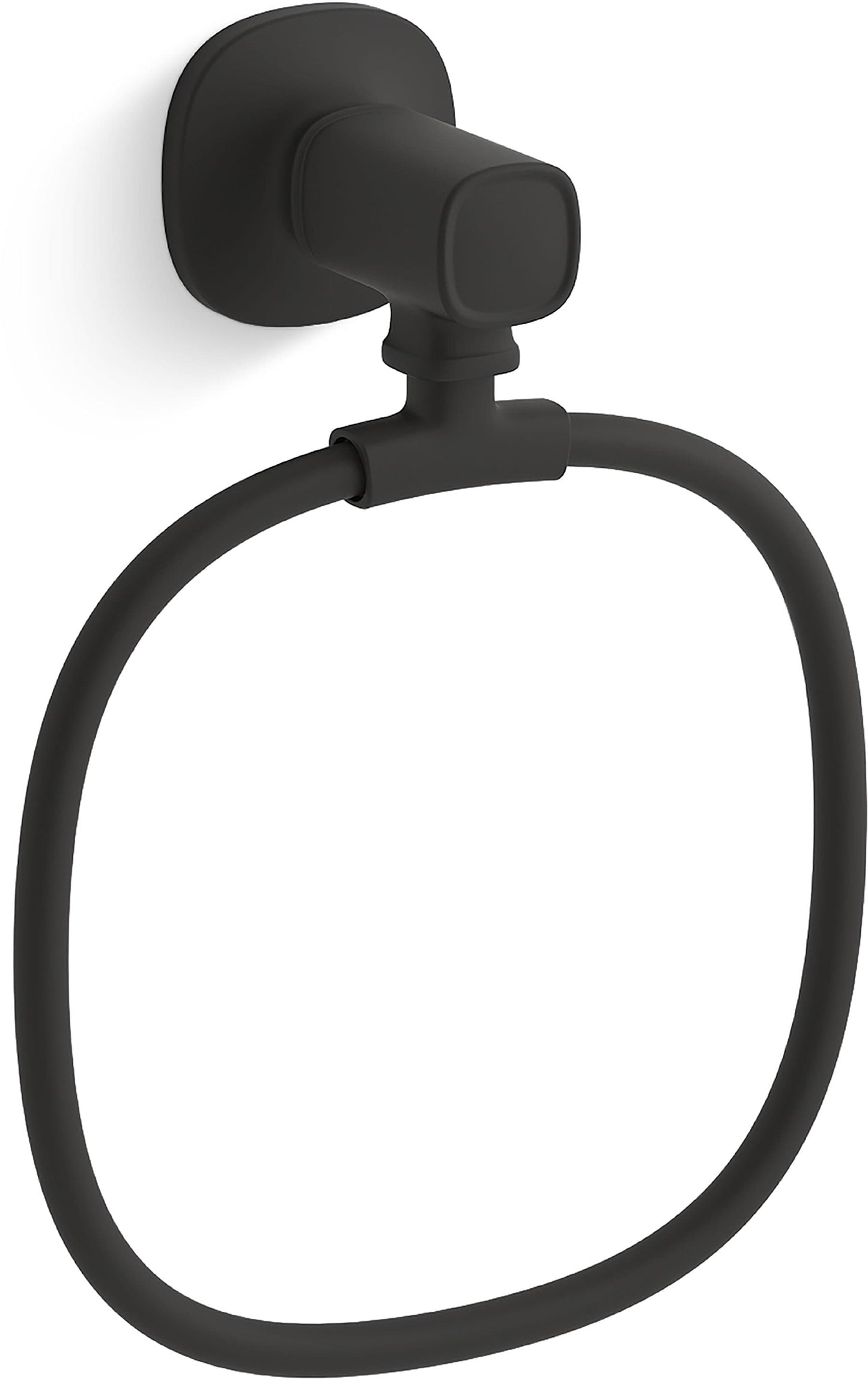 Kohler Ealing Towel Ring (Matte Black)
