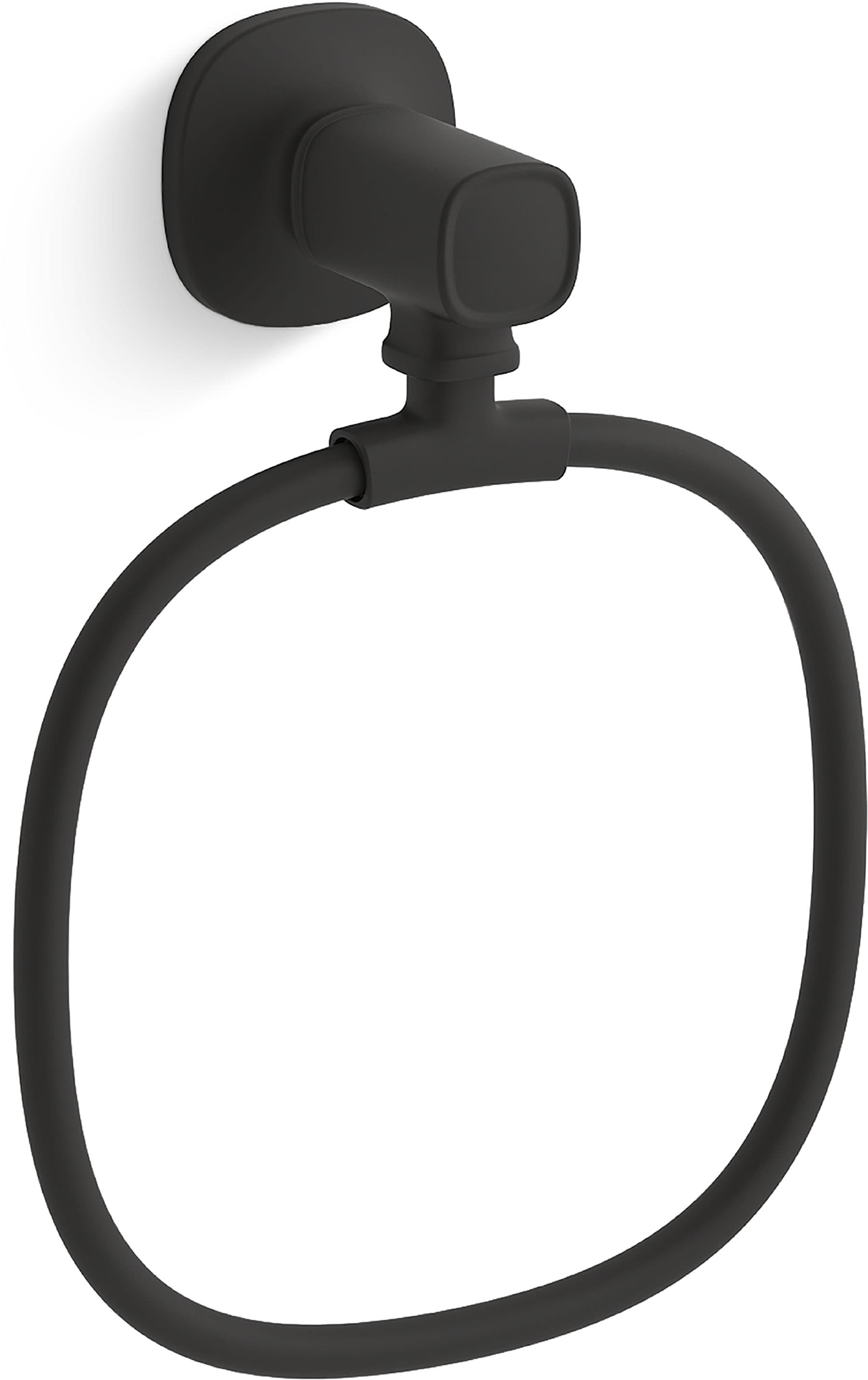 Kohler Ealing Towel Ring (Matte Black)