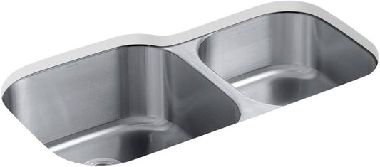 Kohler Undertone Preserve Double XL Med Sink