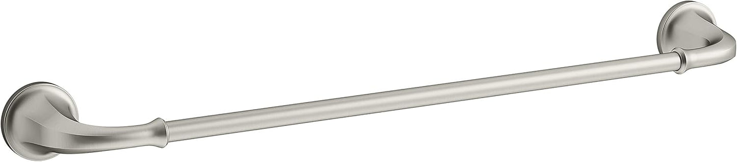 Kohler Refined 24 Inch Towel Bar (Brushed Nickel)