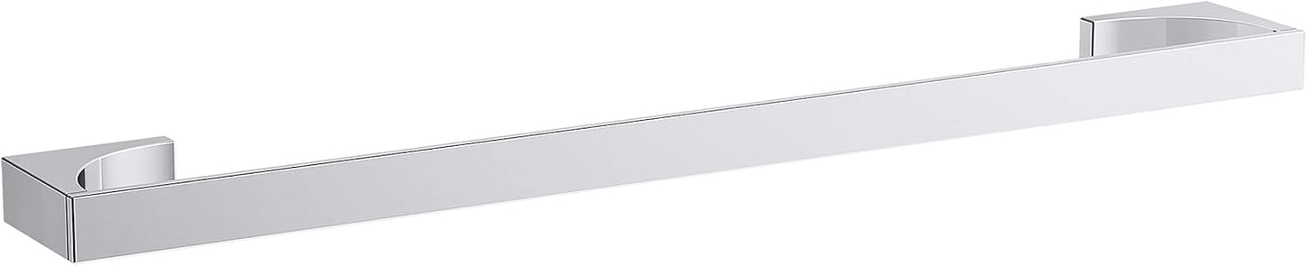 Minimal 24" Towel Bar (Polished Chrome)