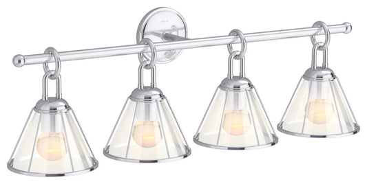 Kohler Terret 4 Light Sconce (Polished Chrome)