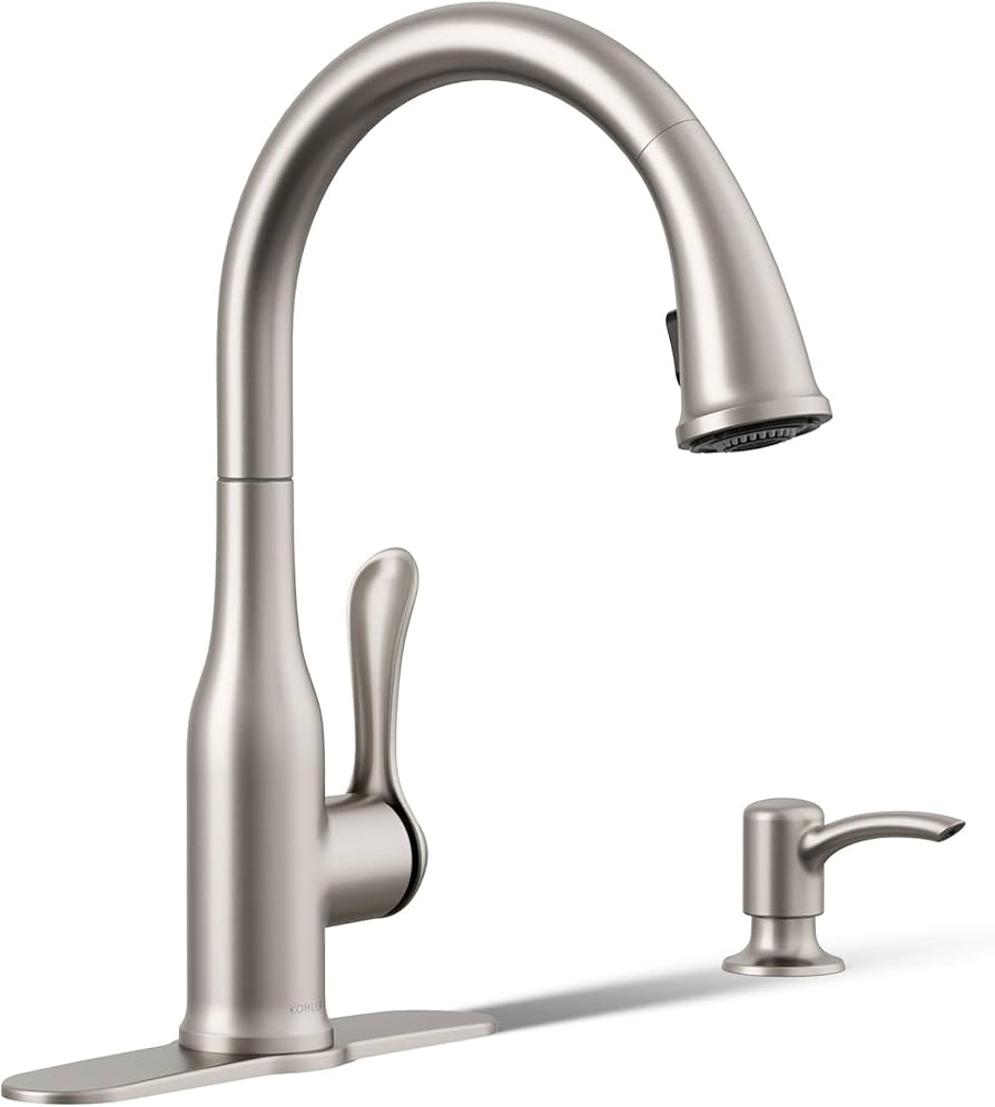 Kohler Motif Pull-Down Faucet (Vibrant Stainless)