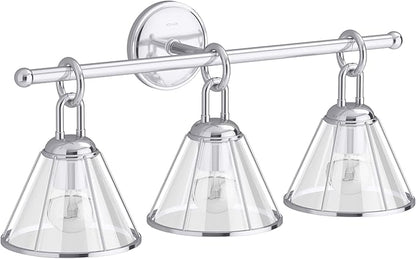 Kohler Terret 3 Light Sconce (Polished Chrome)