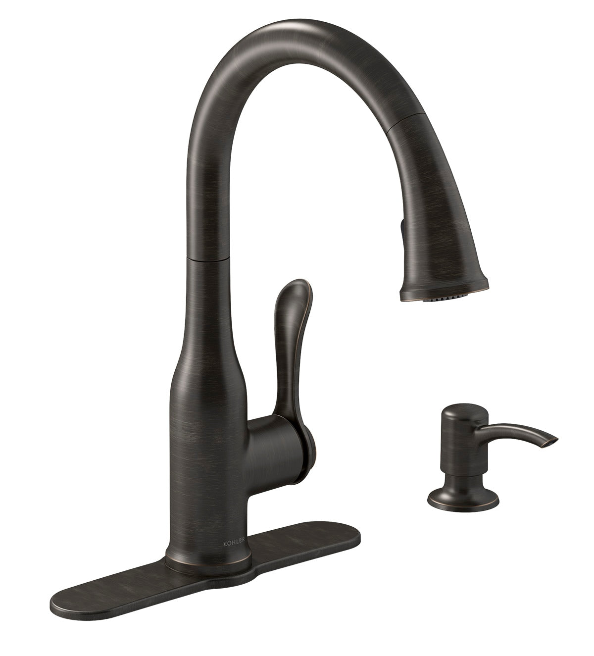 Kohler Motif Pull-Down Faucet (Matte Bronze)