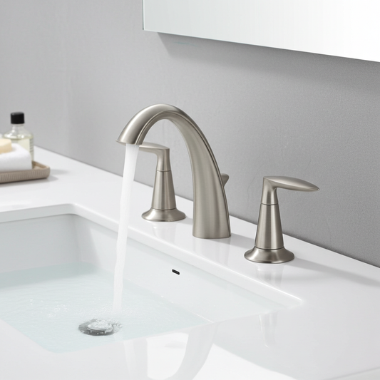 Kohler Alteo Widespread Lav Faucet (Brushed Nickel)
