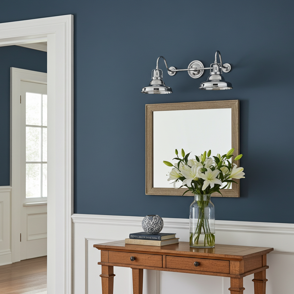 Kohler Hauksbee 2 Light Double Bell Sconce (Polished Chrome)