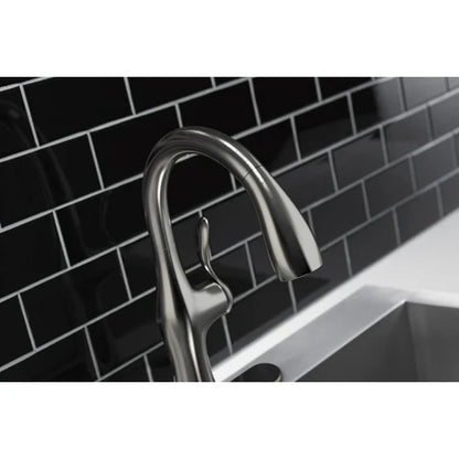 Kohler Alma Pull-Down Kitchen Faucet (Vibrant Stainless)