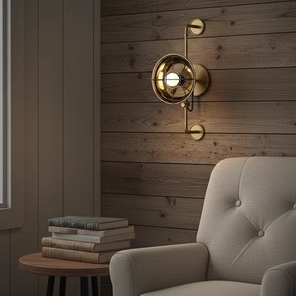 Kohler Modern Farm 1 Light Sconce (Moderne Brushed Gold)