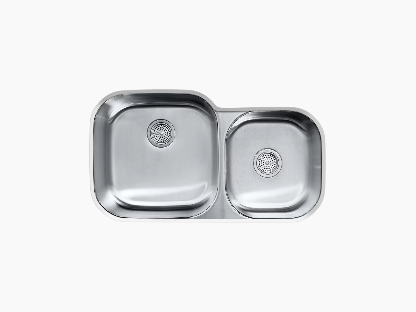 Kohler Undertone Preserve Double XL Med Sink (Stainless Steel)