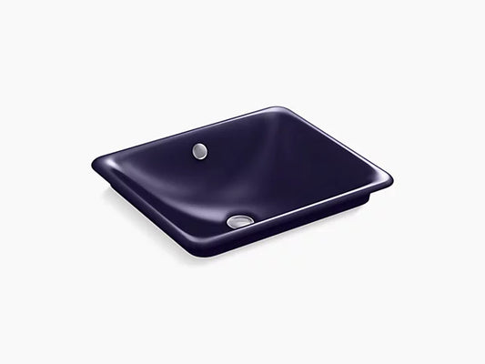 Kohler Iron Plains Wading Pool Rectangle Lav (Dark Burgundy)