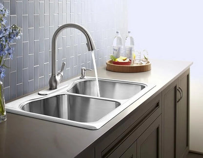 Kohler Barossa Pull-Down Kitchen Faucet (Vibrant Stainless)