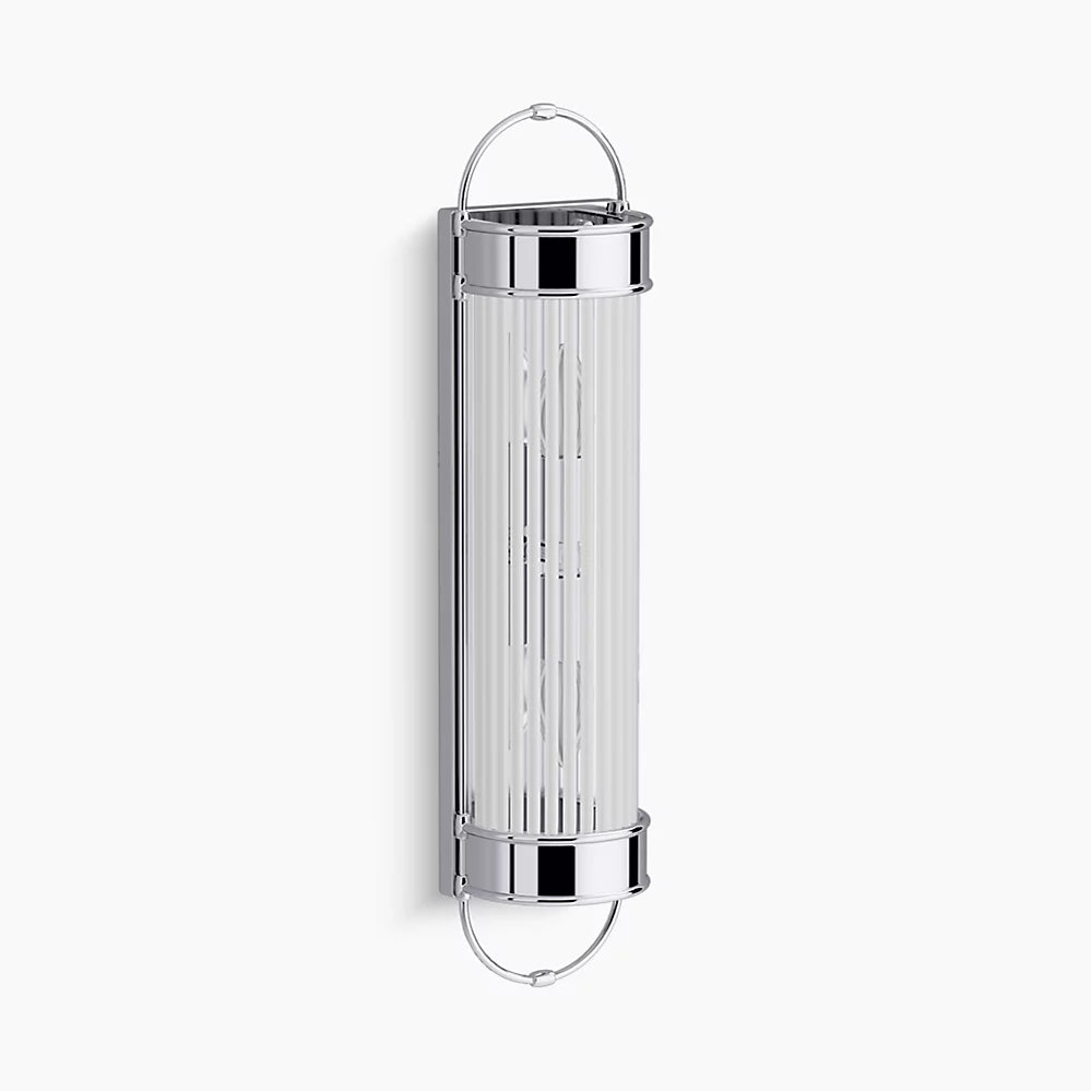Terret 2 Light Bath Bar (Polished Chrome) (27752-SC02-CPL)