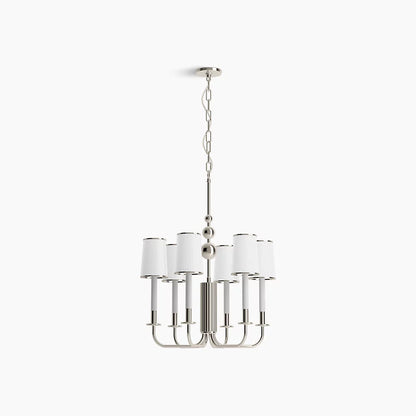 Kohler Tresdoux 6 Light Chandelier (Polished Nickel)