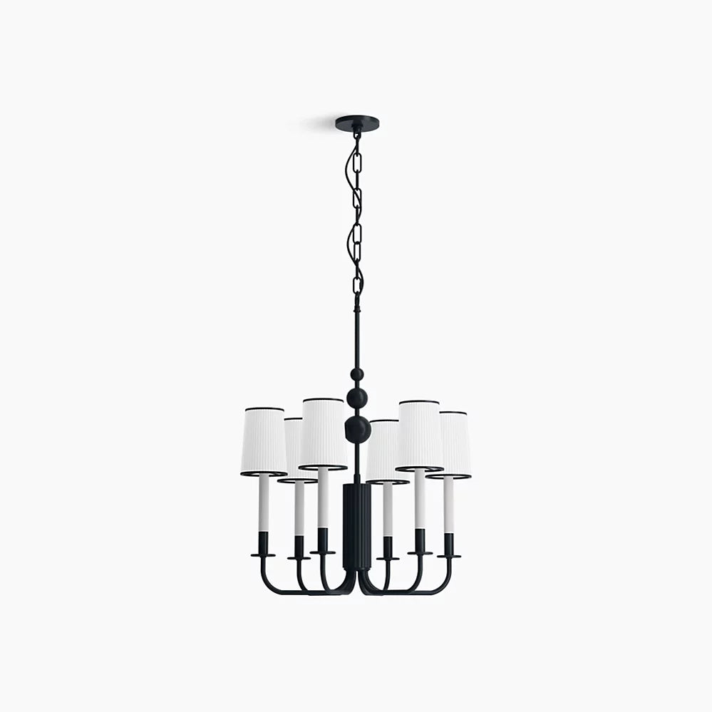Tresdoux 6 Light Chandelier (Polished Brass) (27441-CH06-2PL)
